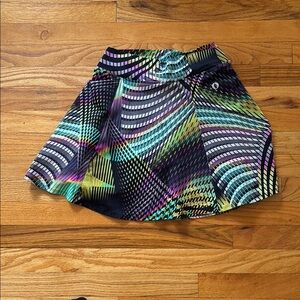 Dona Jo  Pleated Skater Mini Skirt for Night Out